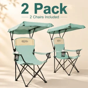 Portable Beach Chair with Cup Holder