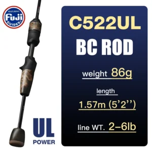 Spinning Baitcasting Fishing Rods