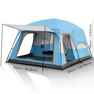 4/8/12-person outdoor camping tent