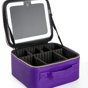 Makeup Bag With Mirror lamp.